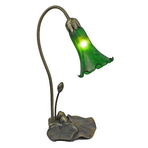 Single Branch Gooseneck Lily Lamp