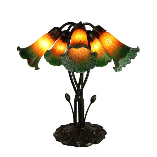 Marene-Five-Branch-Gooseneck-Lily-Lamp-LLTB-5