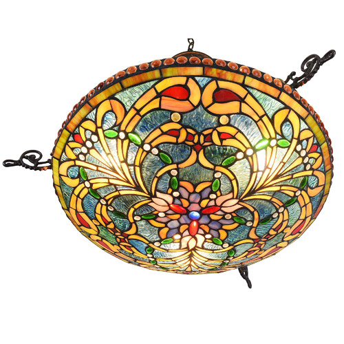 Peacock Feather Kensington Pendant Light