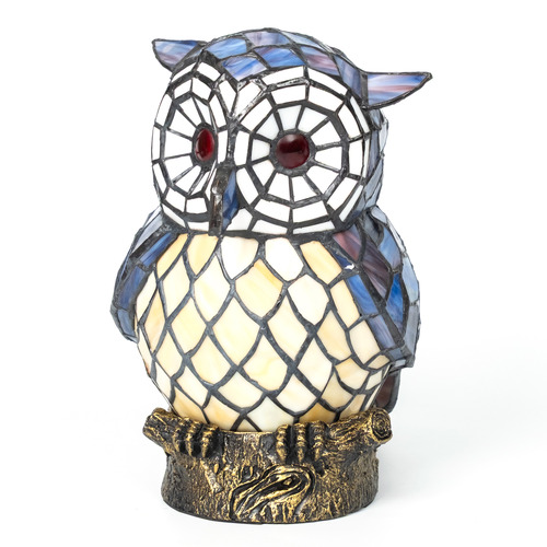 Leadlight-Owl-Lamp-A028-A029