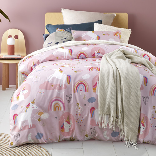 Dream Big Glow in the Dark Quilt Cover Set
