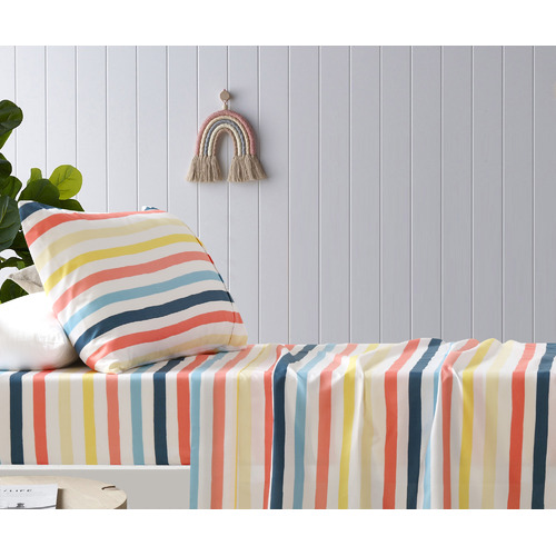 Seaside Printed Microfibre Sheet Set