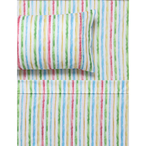 Stripes Microfibre Sheet Set