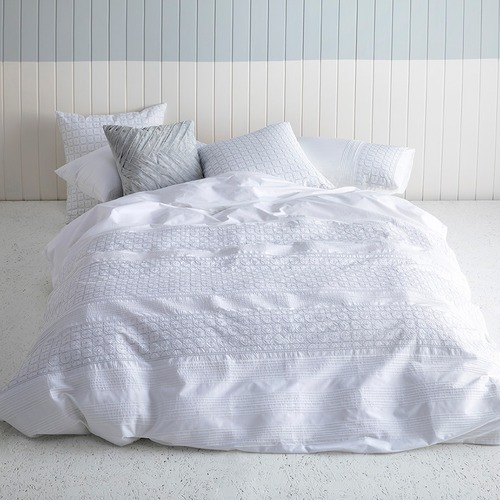 Kas Green Ivy Cotton Sateen Quilt Cover Set Reviews Temple Webster