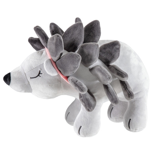 White Porcupine Plush Toy