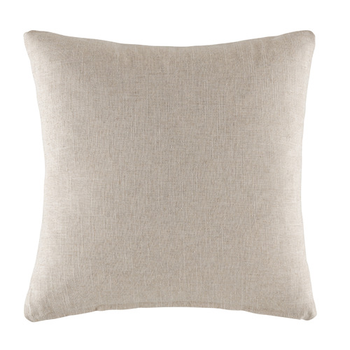 Blush Bower Linen-Blend Cushion