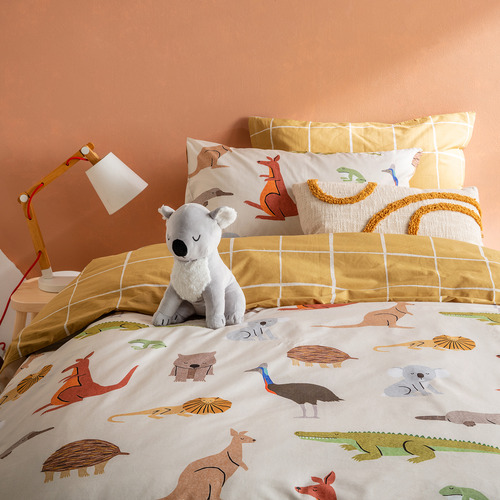 Little Legends Cotton Percale Quilt Cover Set