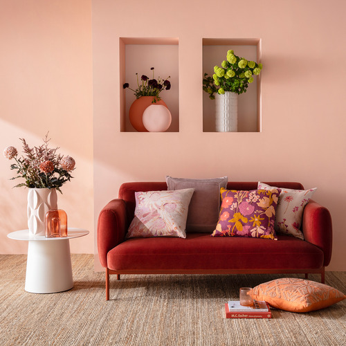 Tess Linen-Blend Cushion