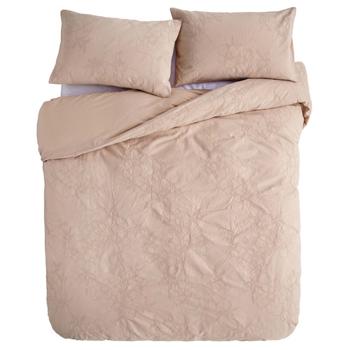 Bella Cotton Jacquard Quilt Cover Set Temple & ster