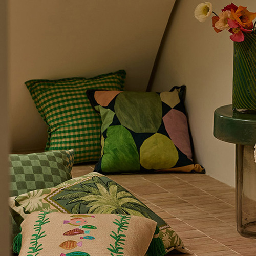 Drake Velvet Cushion