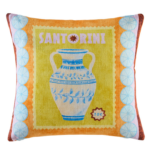 Santorini Cotton Cushion