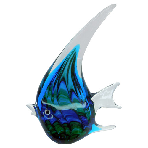 Blue Glass Fish Ornament | Temple & Webster