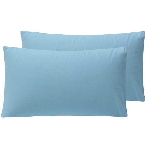 Accessorize Solid Cotton Flannelette Standard Pillowcases