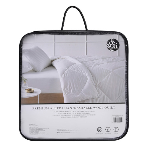 Premium Australian Superwash Wool Quilt