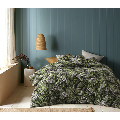 Accessorize Styx Washed Cotton Comforter Set | Temple & Webster