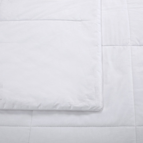 White Washable Cotton Summer Quilt