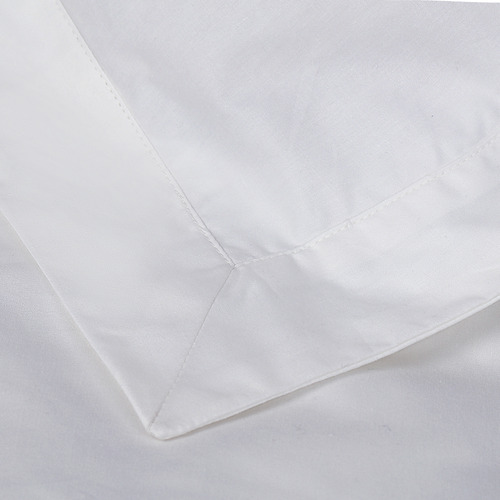 Accessorize White Deluxe Tailored Cotton Quilt Cover Set | Temple & Webster