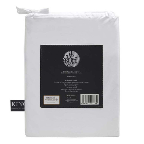 Deluxe Cotton Standard Pillowcases