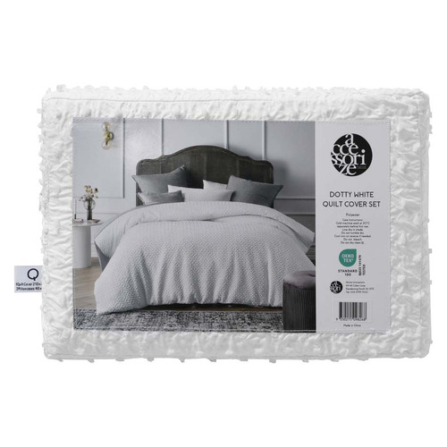 Clip Dotty Quilt Cover Set