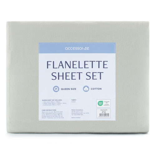 Cotton-Flannelette-Sheet-Set