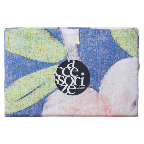 Blue Bella Cotton Quilt Cover Set