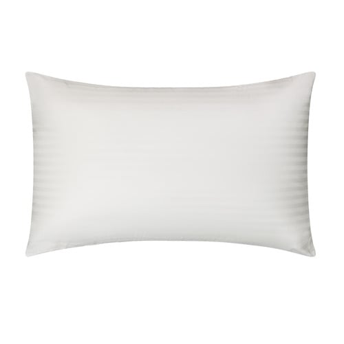 White Cotton Sateen Hotel Pillow