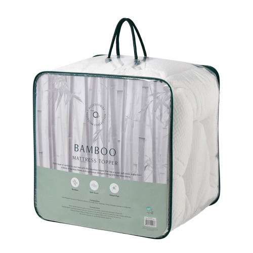 1200GSM-Hotel-Deluxe-Bamboo-Blend-Mattress-Topper