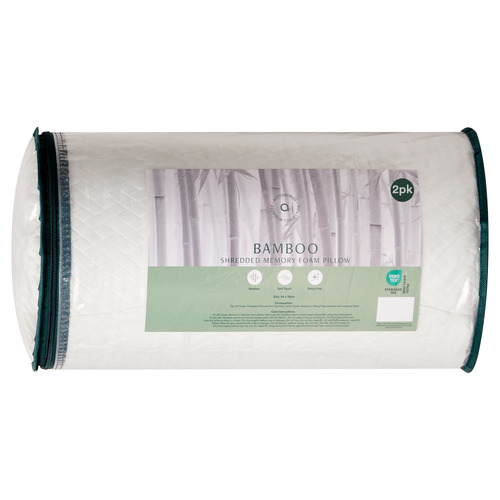 Bamboo-Blend Memory Foam Pillows