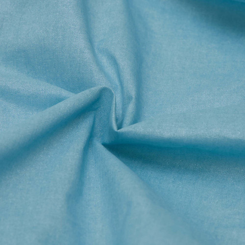 Metallic Blue Cotton Ironing Board Cover
