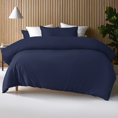 Navy-Double-Stitched-Bamboo-and-Cotton-Quilt-Cover-Set