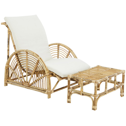 Havana Rattan Armchair Footrest Set Temple Webster