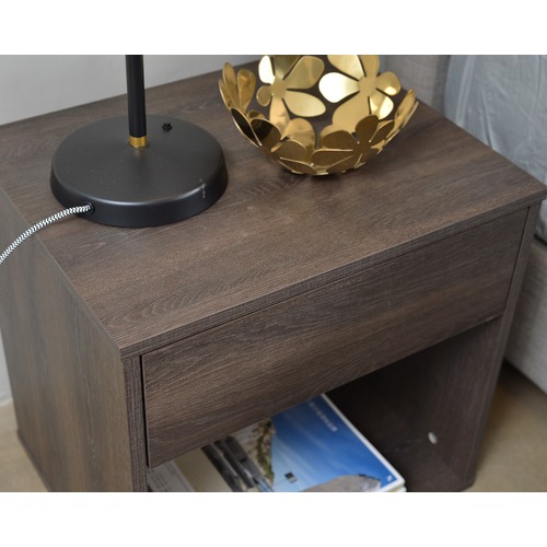 Clark Minimalist Bedside Table Temple & ster