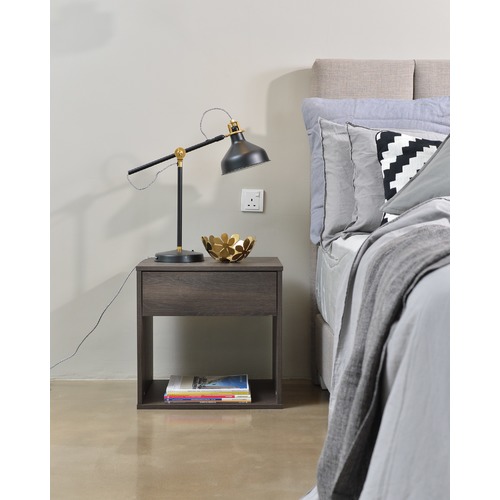 Clark Minimalist Bedside Table | Temple & Webster