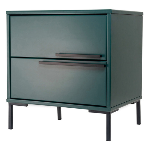 Imperial Green Nicola Bedside Table