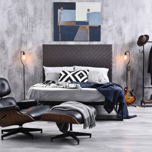 Weave Queen Faux Leather Bedhead