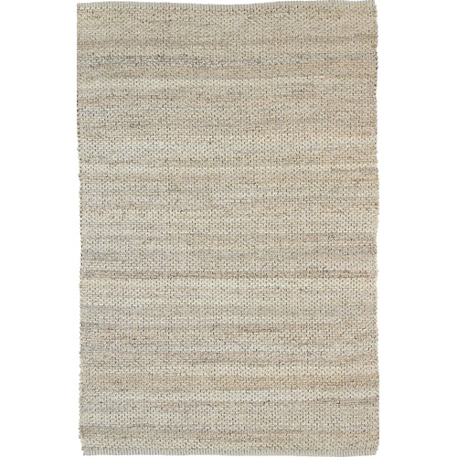 Black Taj Basket Weave Jute Rug