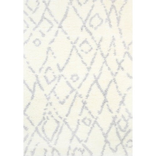 White & Grey Moro Rug