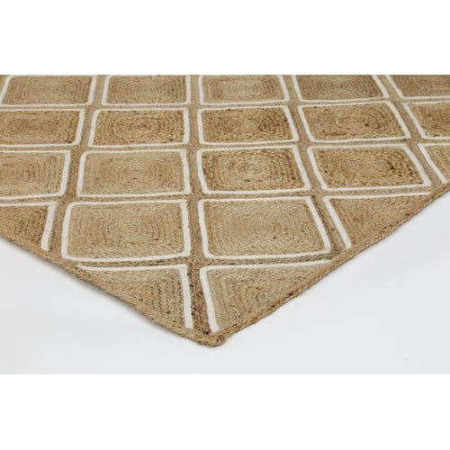 Natural  Parquetry Weave Artisan Contemporary Rug