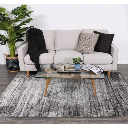 Grey Metro Boston Rug