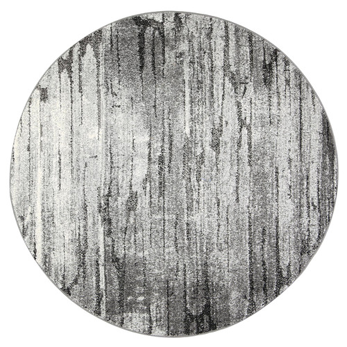 Grey Chello IV Round Rug