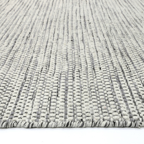 Grey North Hand Woven Wool Rug
