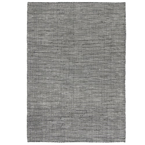 Charcoal Skandi Reversible Wool-Blend Rug