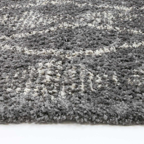 Dark Grey Zara Tribal Kasper Rug