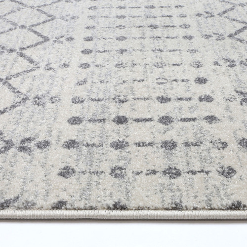 Lifestyle Floors Grey Delicate Modern Rug Temple & ster