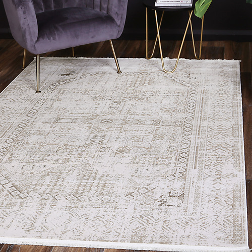 Beige Pacha Oriental Rug