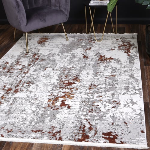 Grey Wesley Abstract Rug