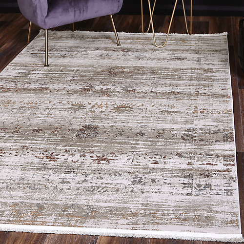 Beige Amara Floral Rug