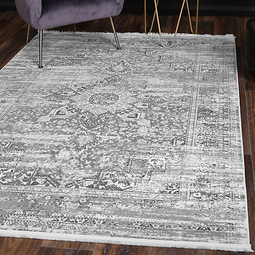 Lifestyle Floors Grey Bloom Oriental Rug | Temple & Webster