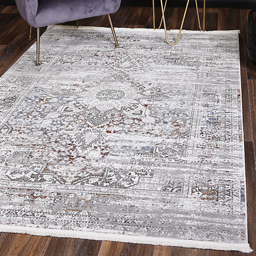 Lifestyle Floors Grey Lyka Oriental Rug | Temple & Webster