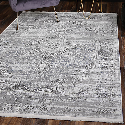 Grey Skylar Oriental Rug
